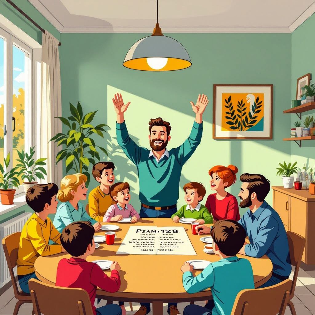 man alone with nine children after sudden loss