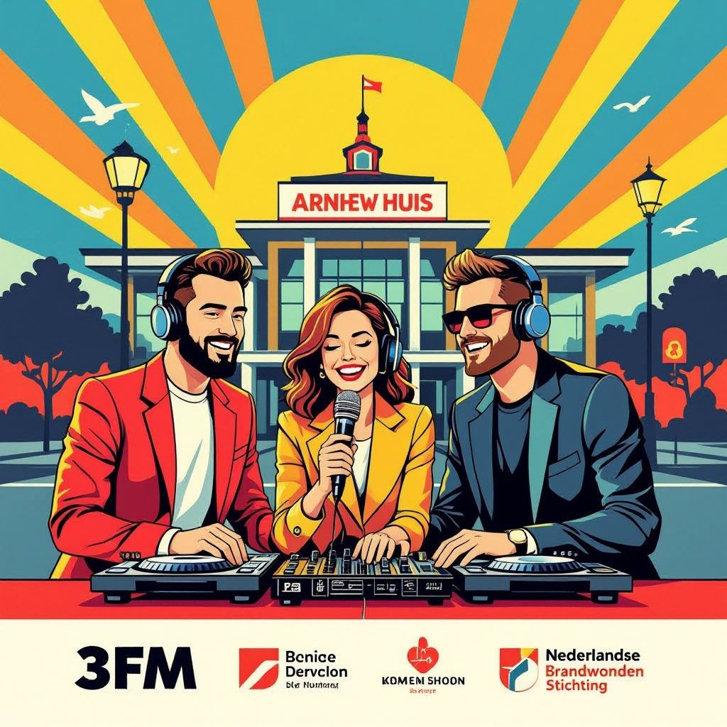 3fm serious request steunt kinderbrandwondencentrum: landelijke inzamelactie van start