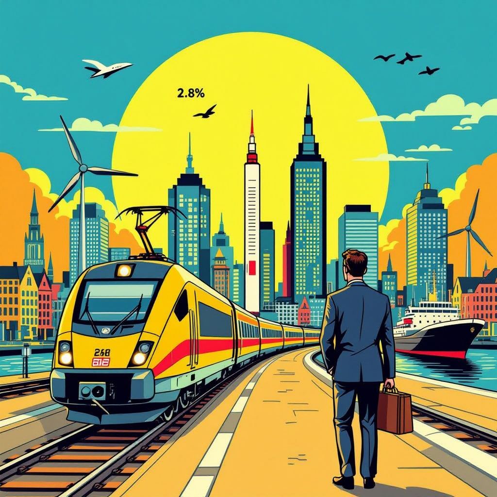 dutch economy edges forward but growth stalls amid global uncertainty