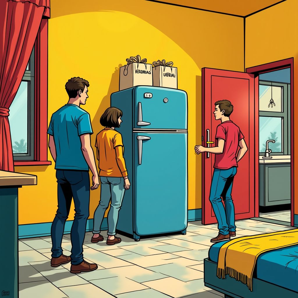 Oekraïense vluchtelingen moeten kamers delen met vreemden en hangen tassen buiten als koelkast