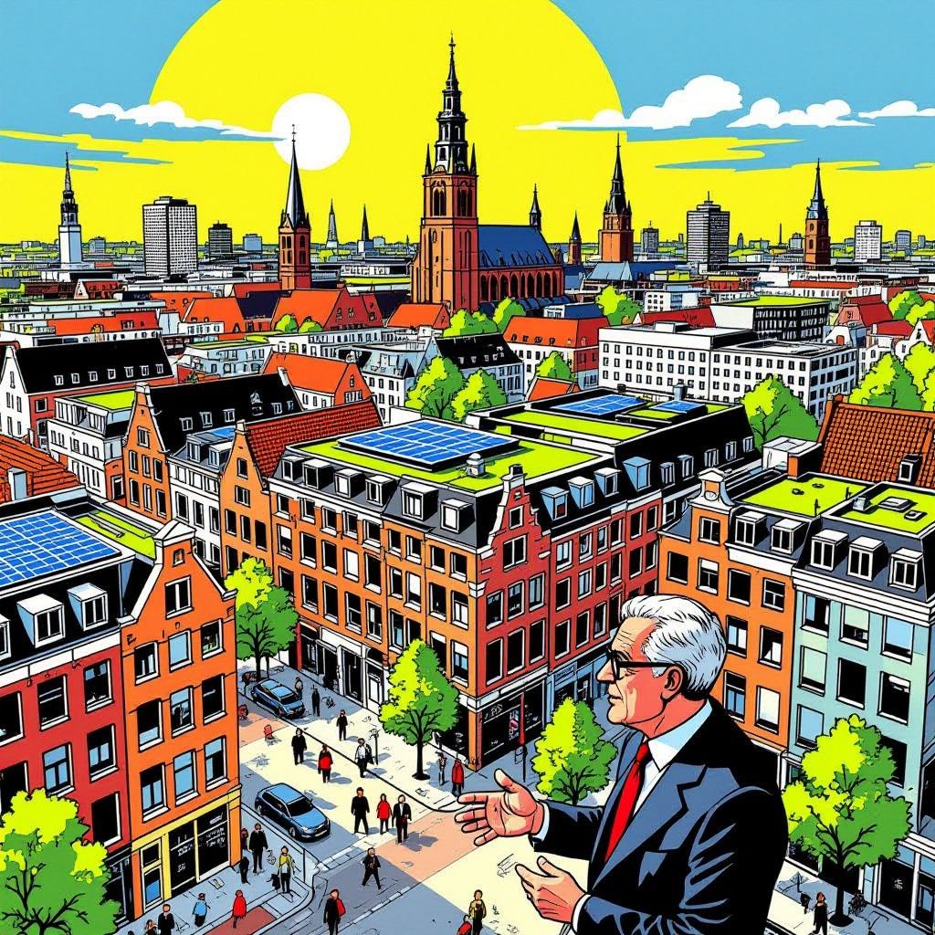 haagse daken maken vaart, maar koers naar 50% vereist extra inzet