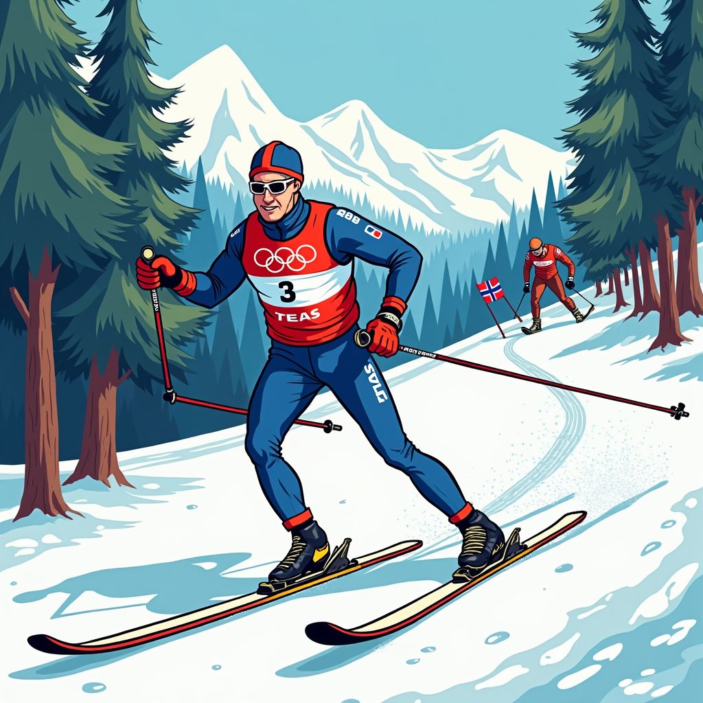 norwegian dominance in milan-cortina: oftebro's golden charge