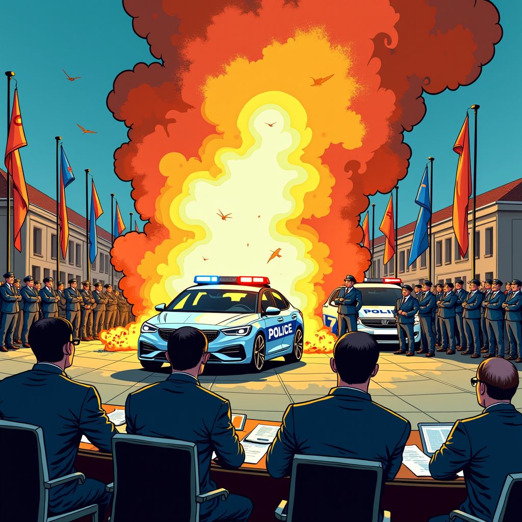 Europese samenwerking tegen explosieve dreiging