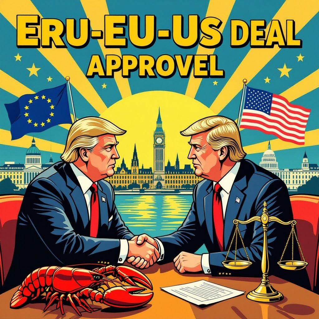 eu clears final hurdle on us trade deal ahead of trump's deadline