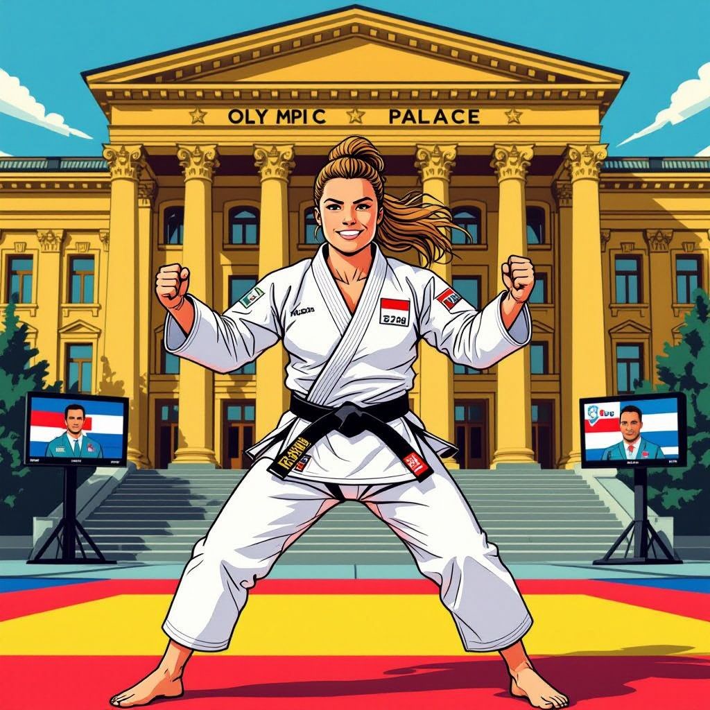 naomi van krevel door naar kwartfinale in tbilisi — Nederlandse hoop in -52 kg