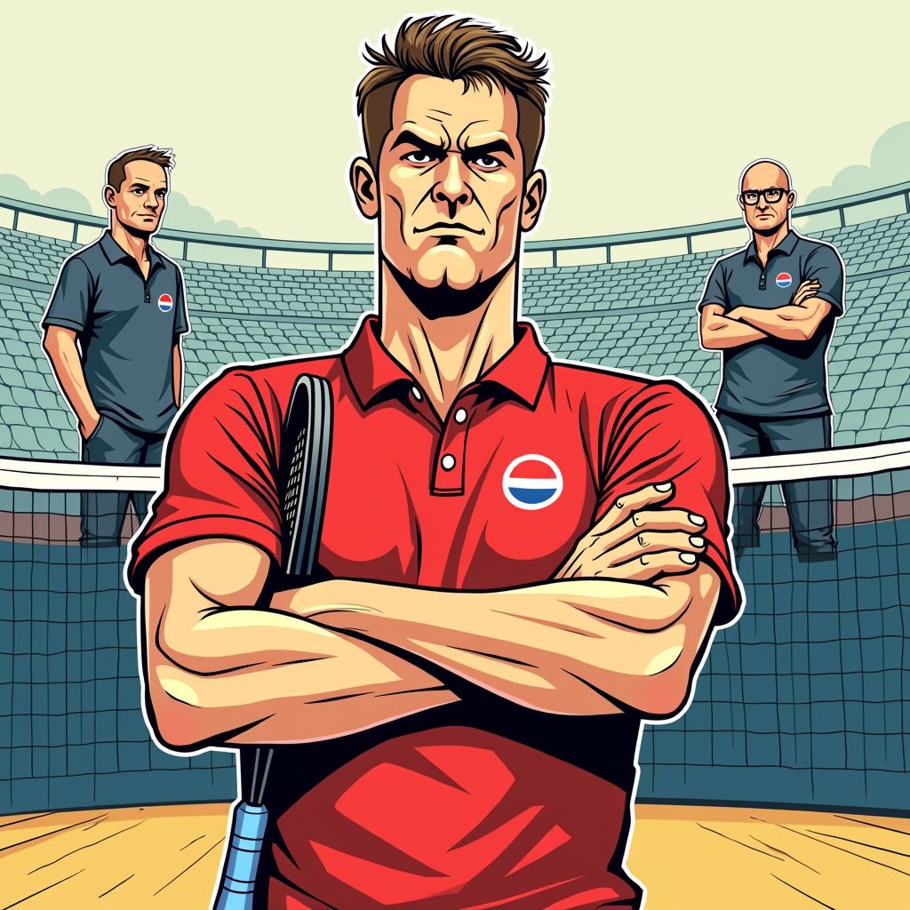 griekspoor zet davis cup-opstelling op scherp: 'zó amateuristisch'