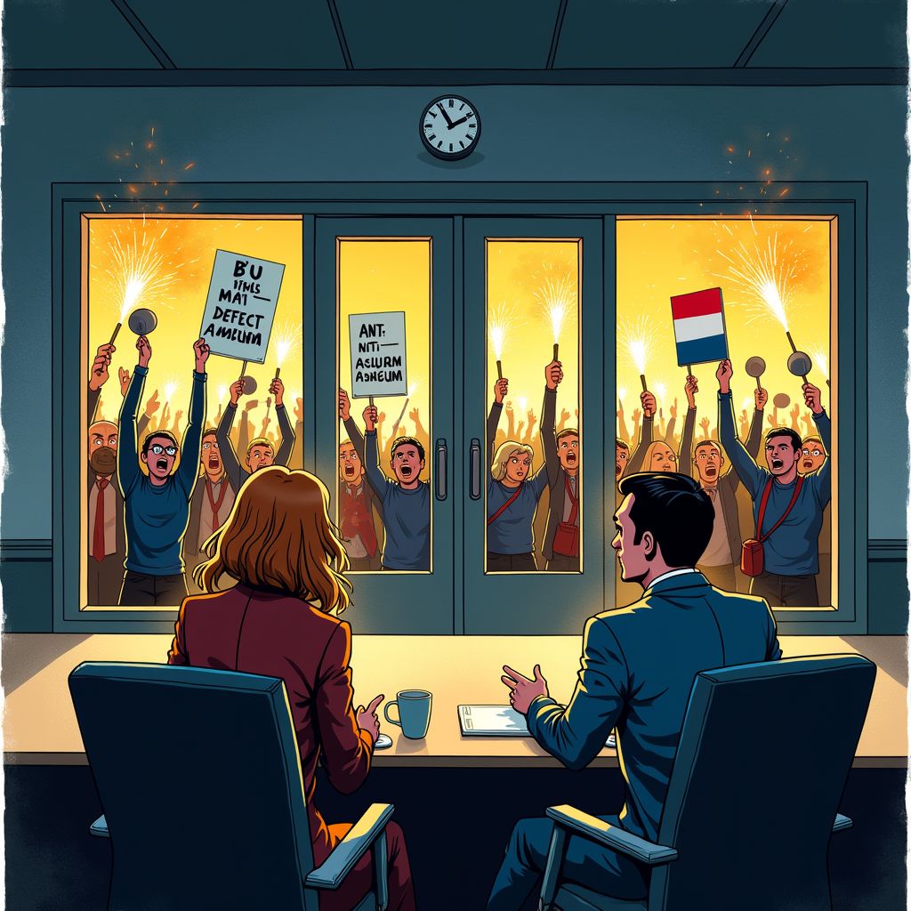 Agressie tegen raadsleden explodeert rond asielvraagstuk