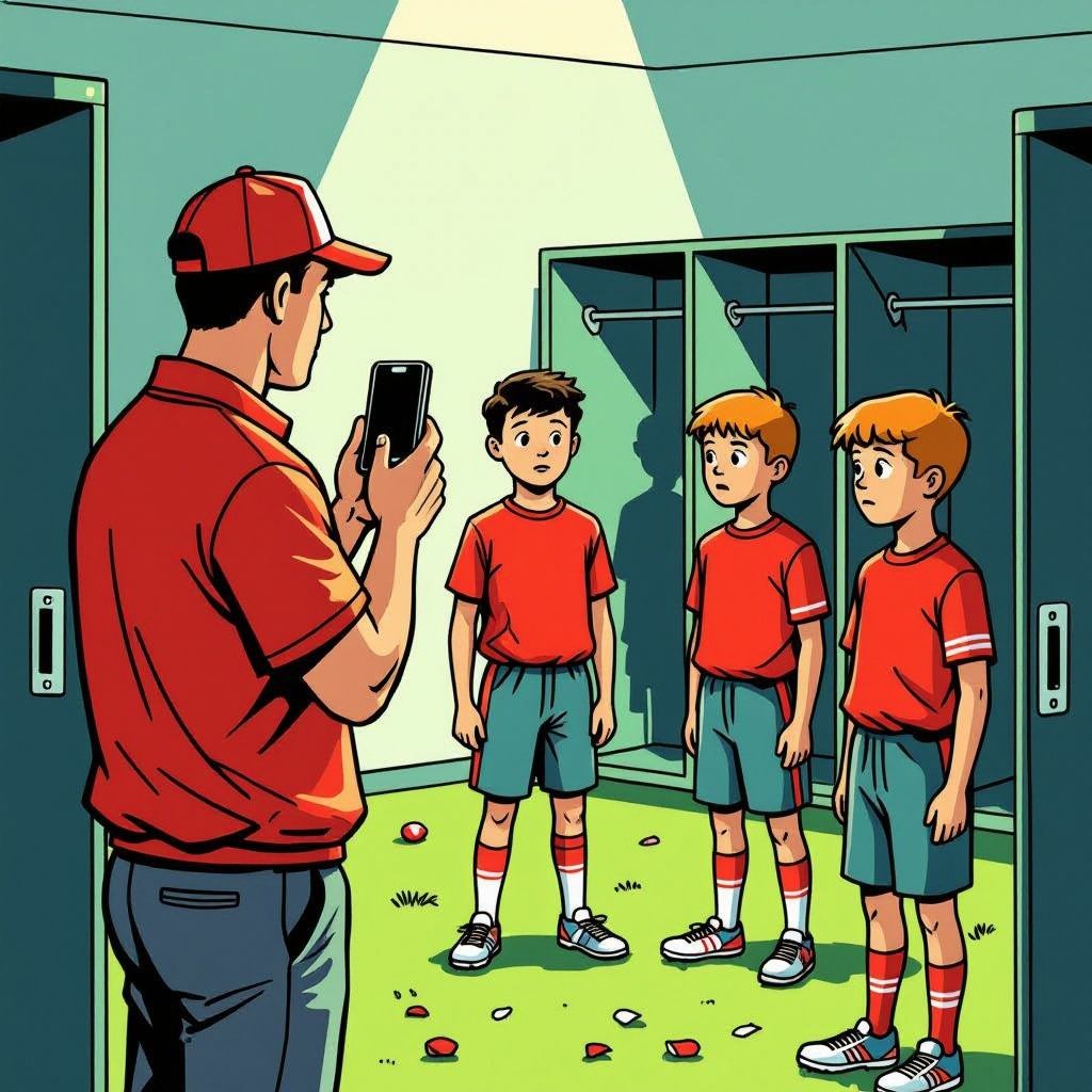 football coach gets five years for secretly filming hundreds of young boys in changing rooms