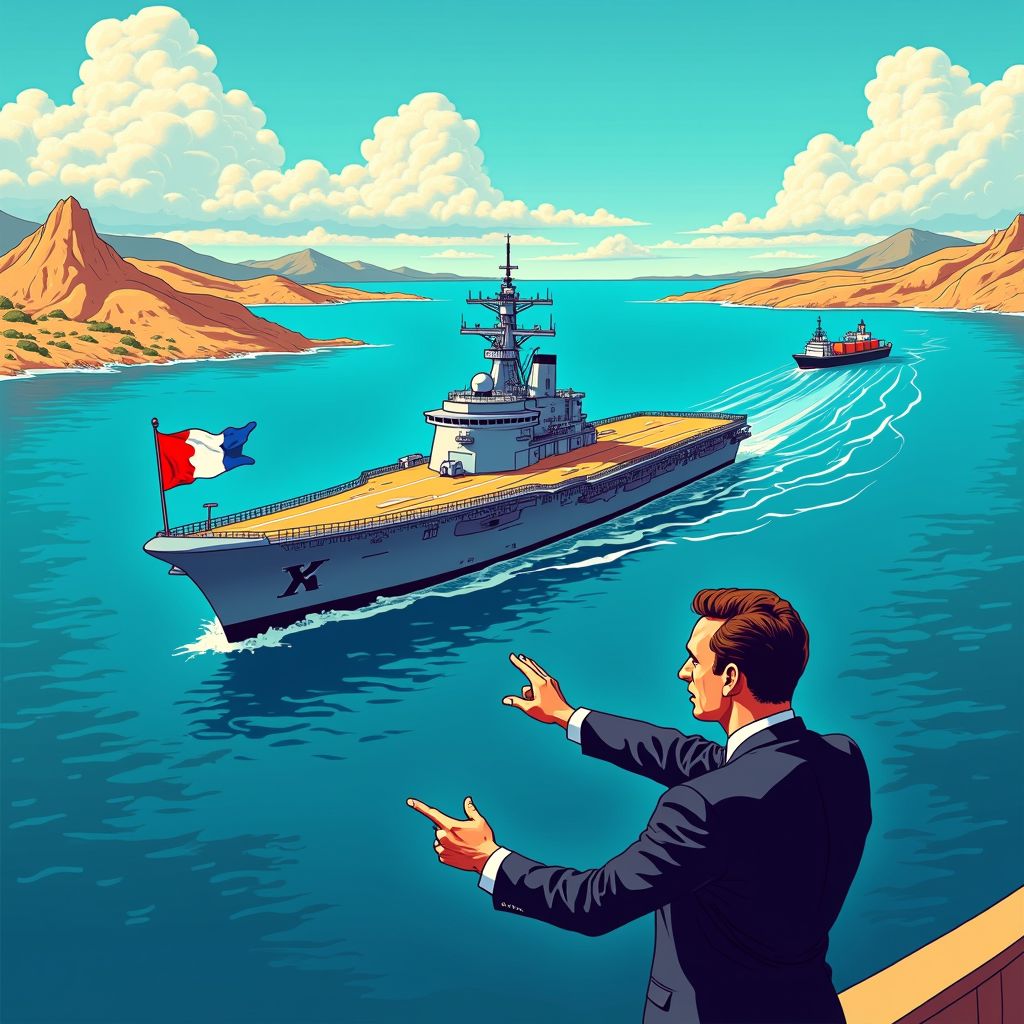 Frankrijk zendt vloot naar Middellandse Zee bij escalerende crisis