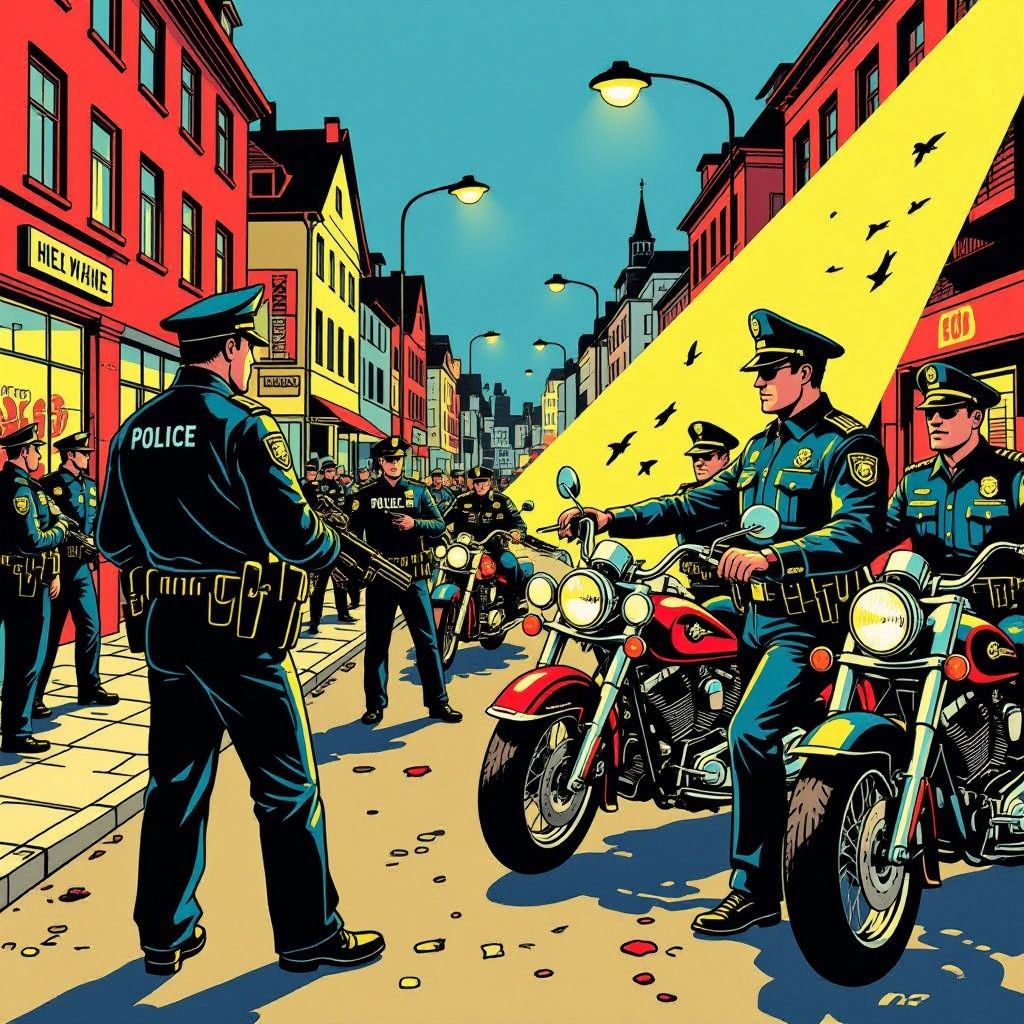 grootste razzia ooit tegen hells angels in duitsland
