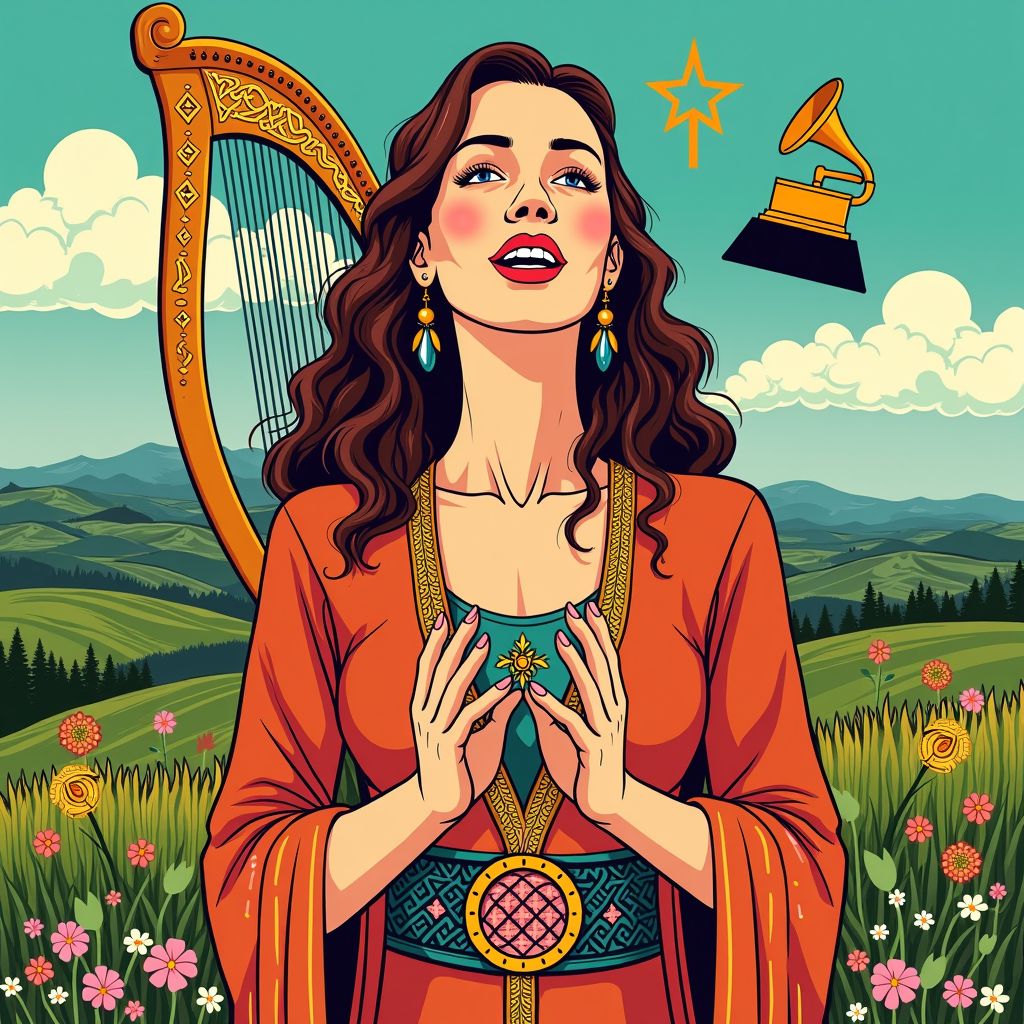 de ziel van keltische muziek is stil