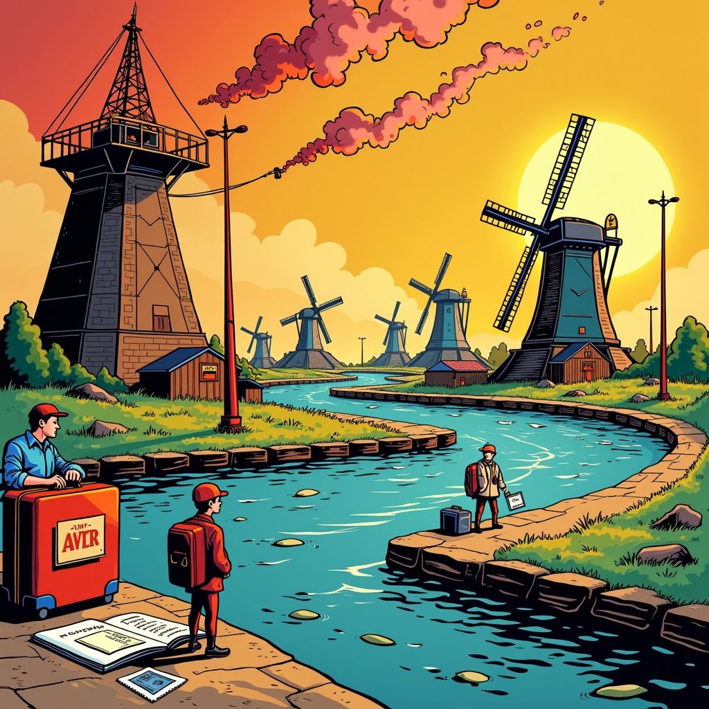 oliejagers en pensioentrekkers: hoe prijsstijgingen en emigratie de nederlandse economie veranderen