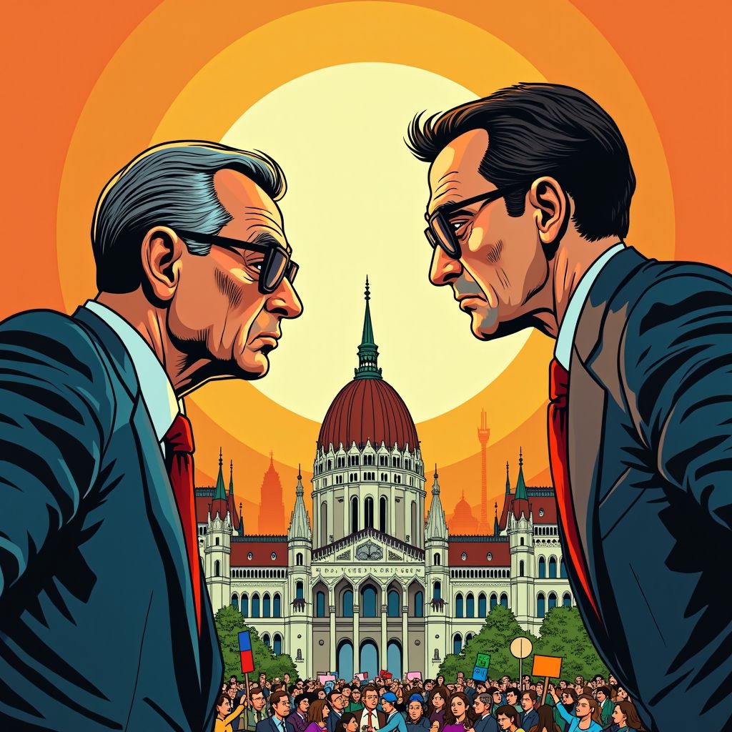 orbán versus magyar: de laatste ronde in boedapest