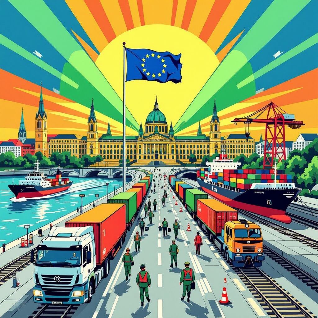 eu geeft groen licht voor snelle militaire logistiek in europa