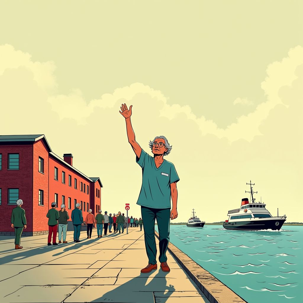 ouder worden op vlieland: alleen maar sterk zijn