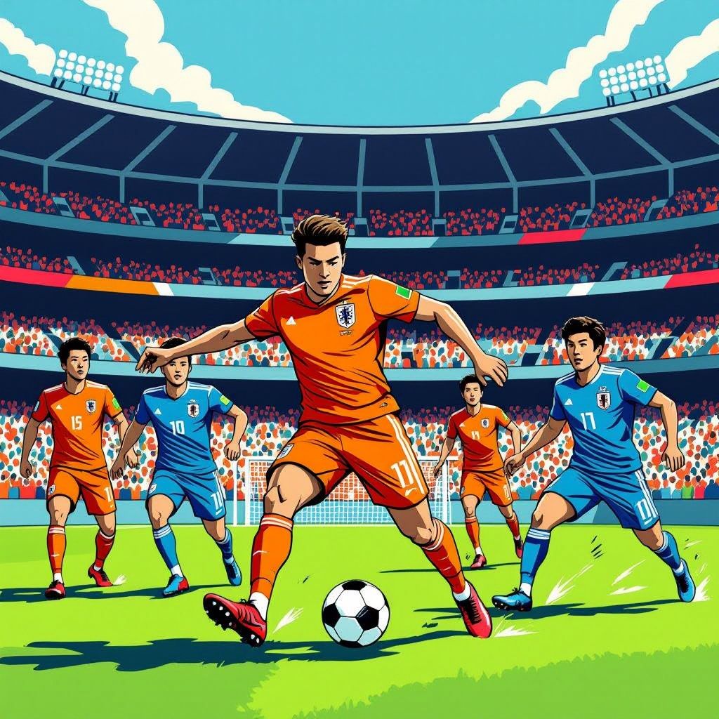 nederland redt laatste minuut punt tegen japan