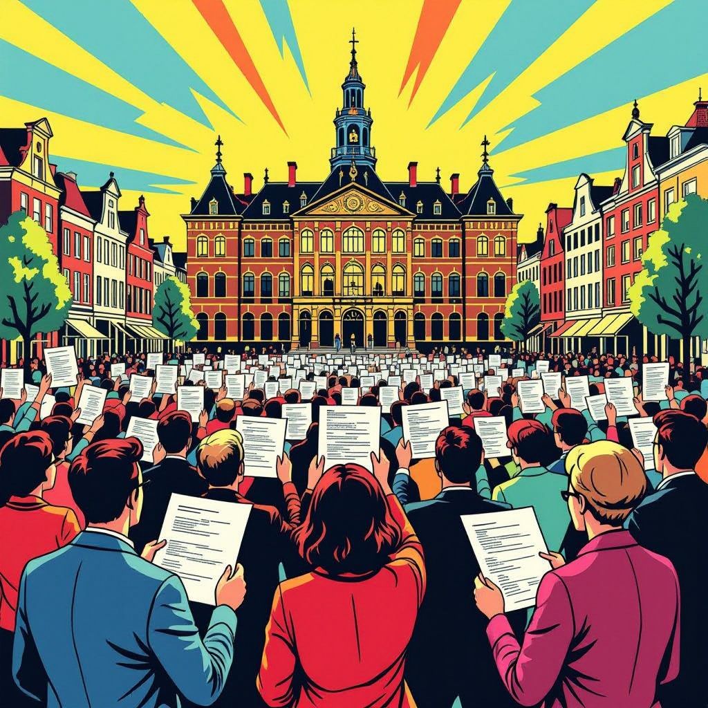 duizenden handtekeningen bij de tweede kamer: burgers eisen actie op klimaat, gezondheid en natuur