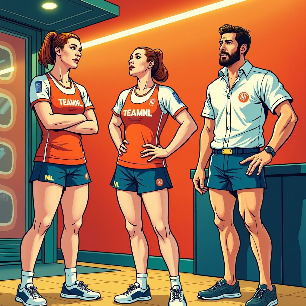 Coach roept om vriend voor olympisch kampioen tijdens huldiging