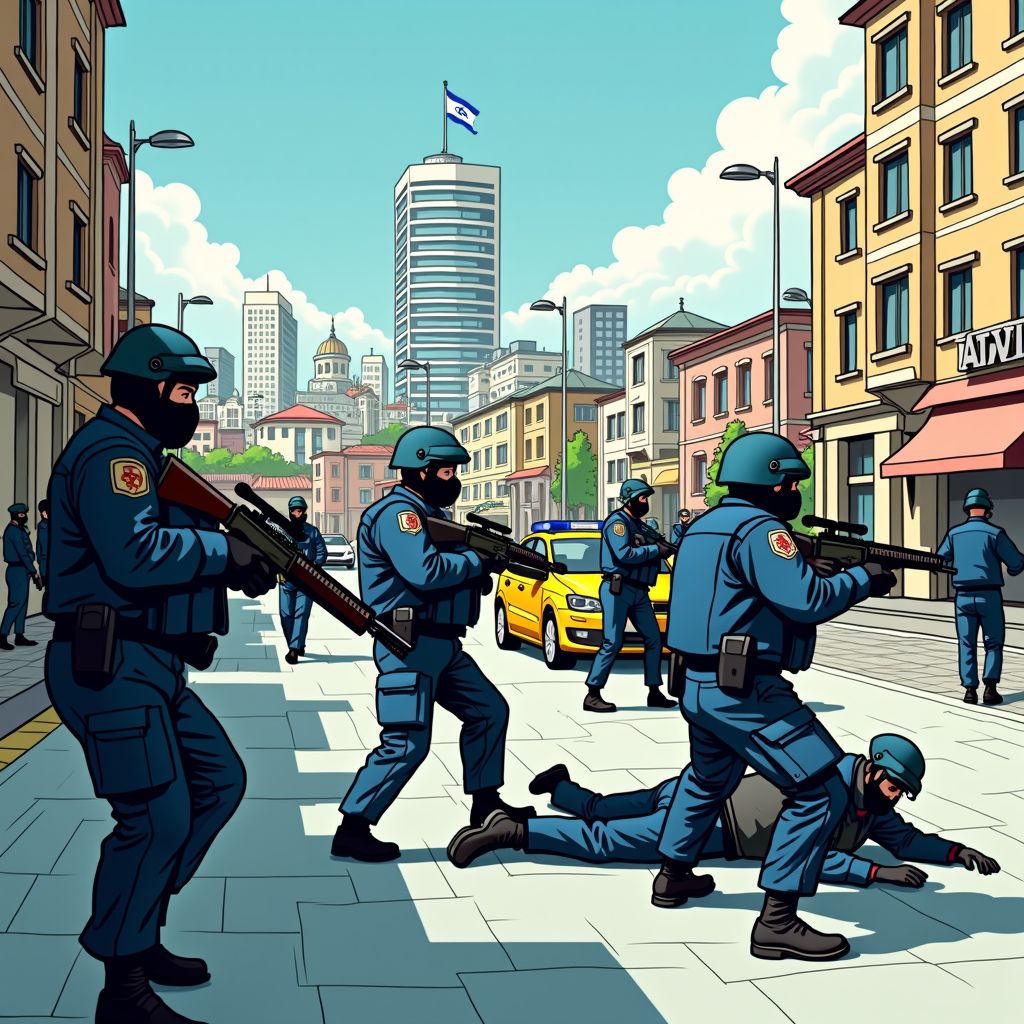 gewelddadige confrontatie bij israelisch consulaat in istanbul: politie schakelt drie aanvallers uit