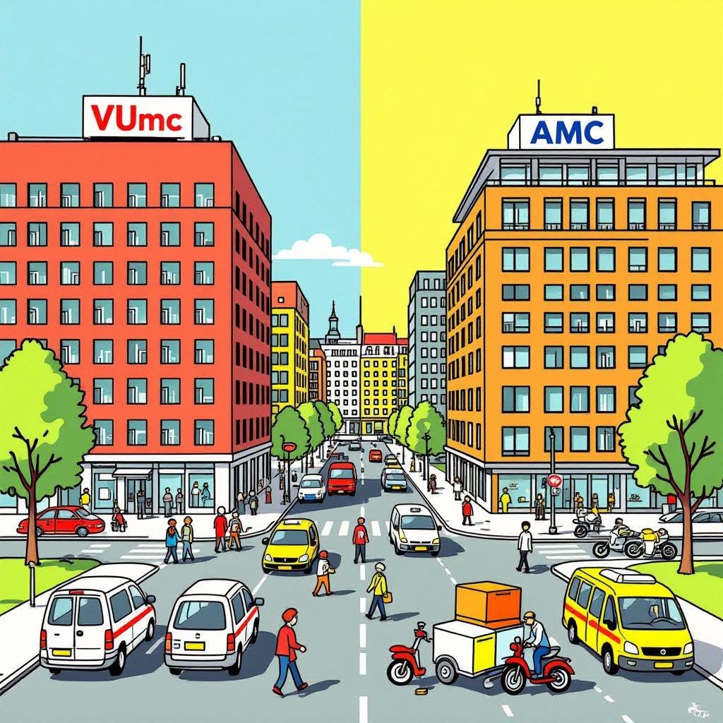 vumc verdwijnt als ziekenhuis: patiënten naar amc