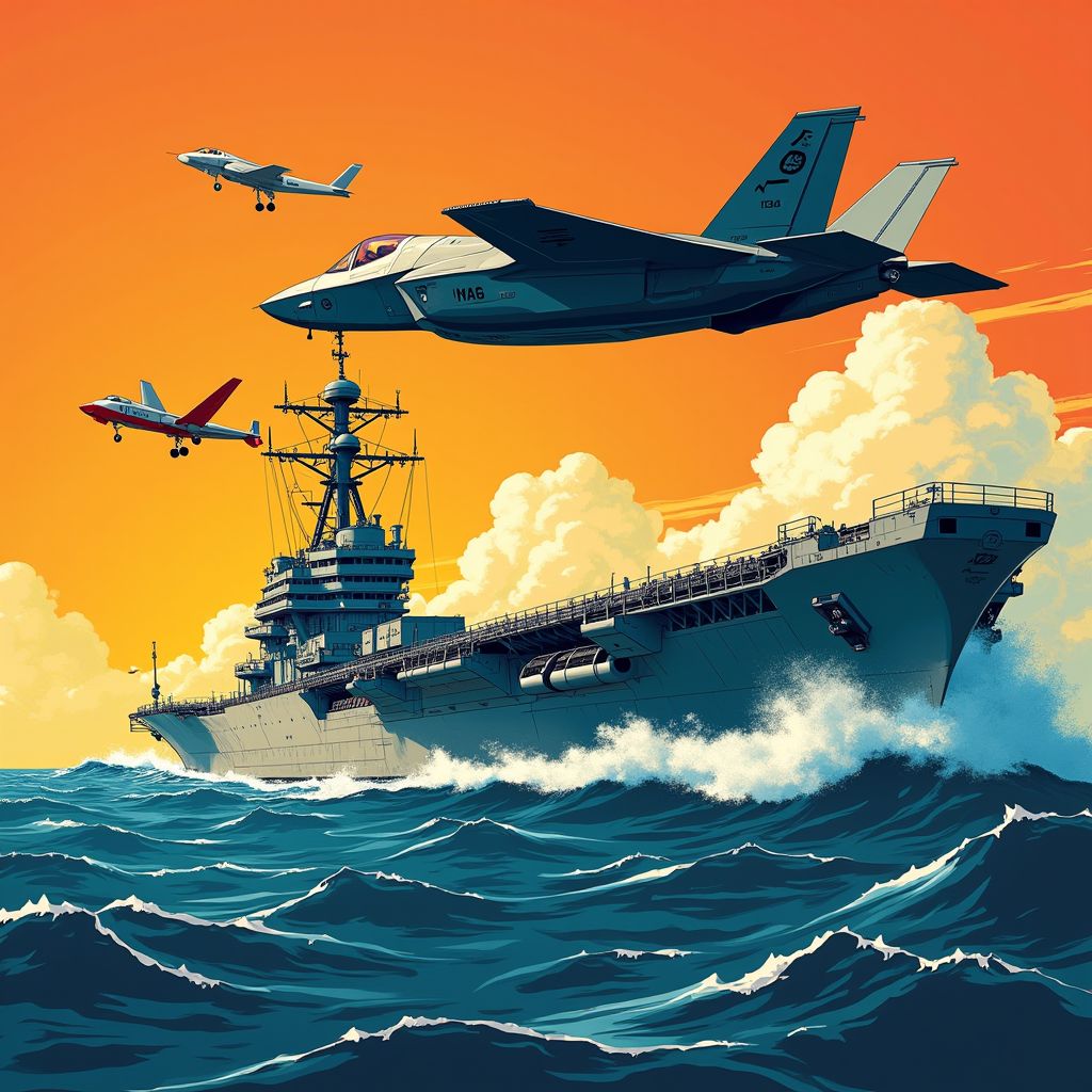 vs-jacht vernietigt iraanse drone bij vliegdekschip abraham lincoln