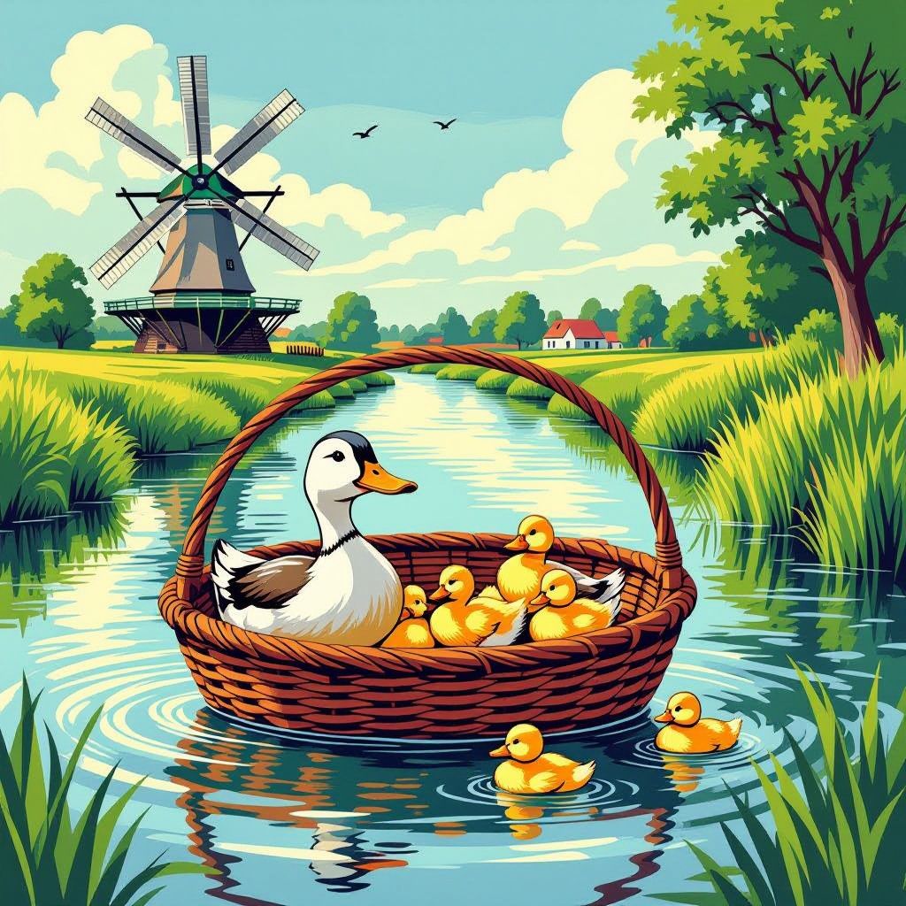 eendenkorven geven wilde eenden nieuwe kans in natuurgebieden