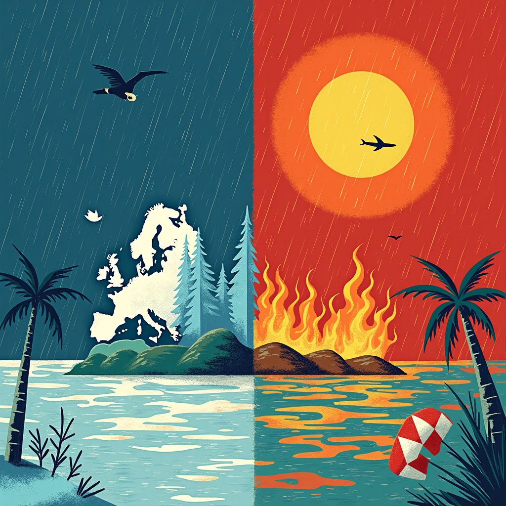 januari warmterekord terwijl noorden bevriest