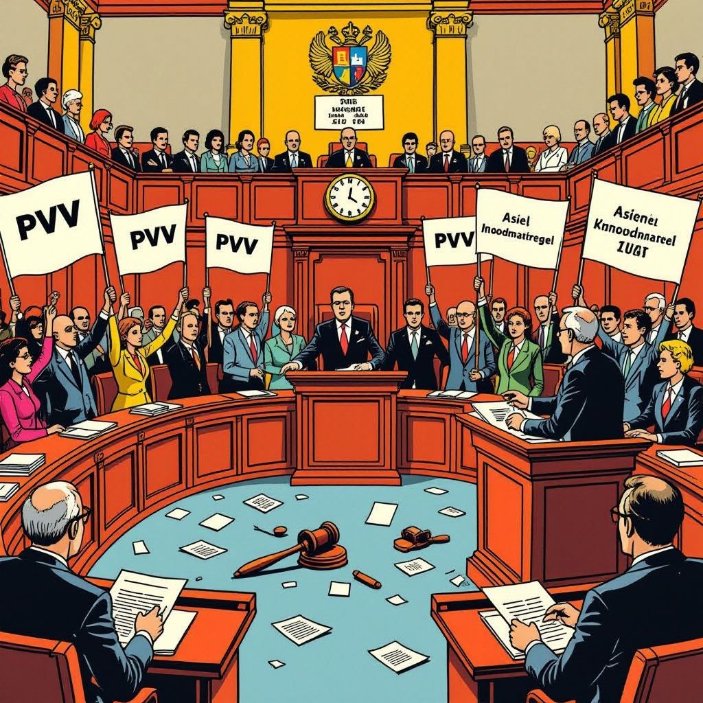 pvv-blockade laat strengste asielwet stranden in Eerste Kamer