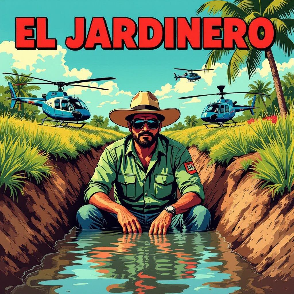 topcartelchef 'el jardinero' gepakt tijdens vlucht in greppel