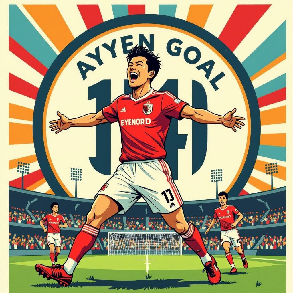 Ayase Ueda edges closer to Eredivisie history amid farewell speculation