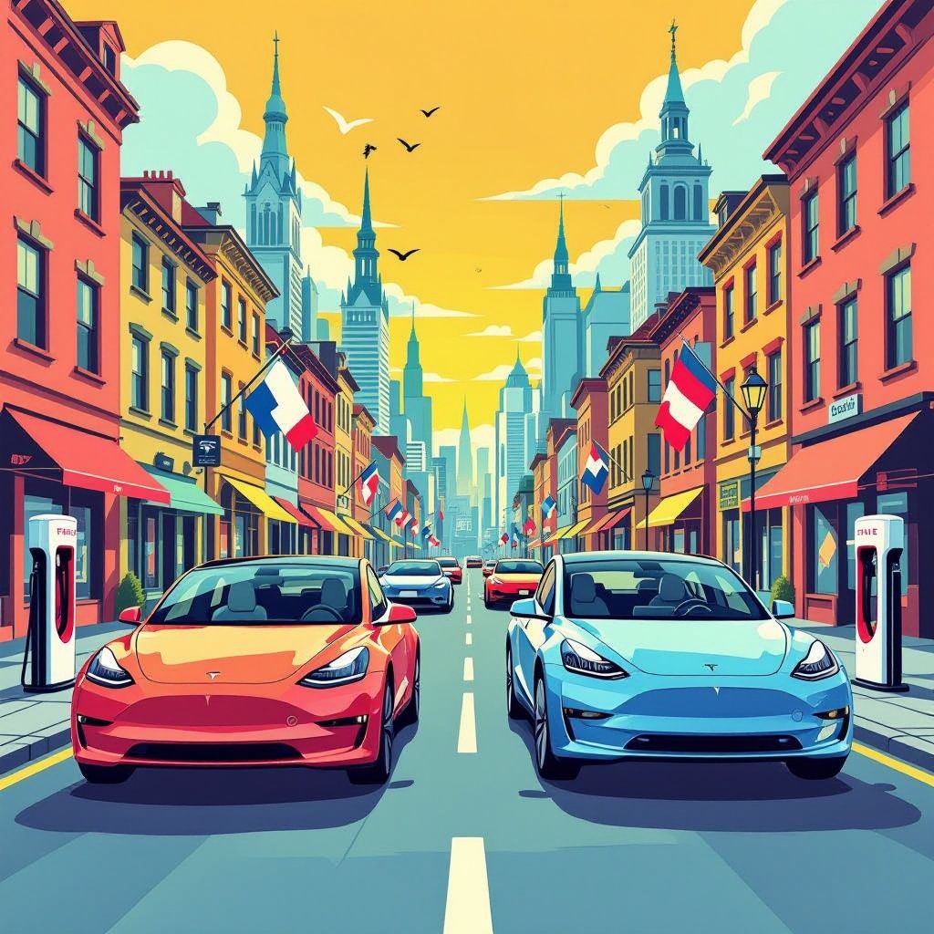 tesla maakt grote sprong in europese verkoopcijfers