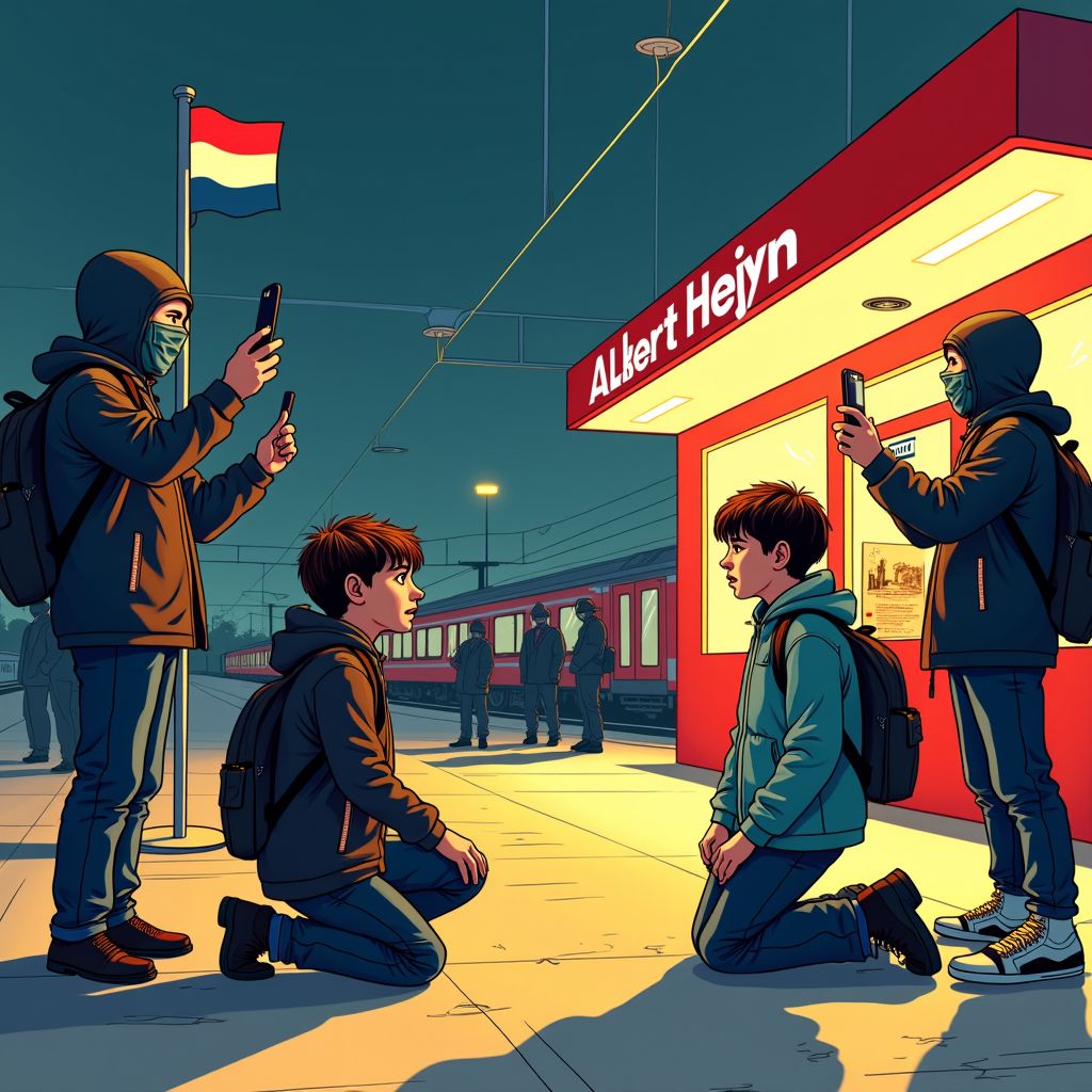 meerdere malen bedreigd in haren: leerlingen gedwongen tot knielen en excuses