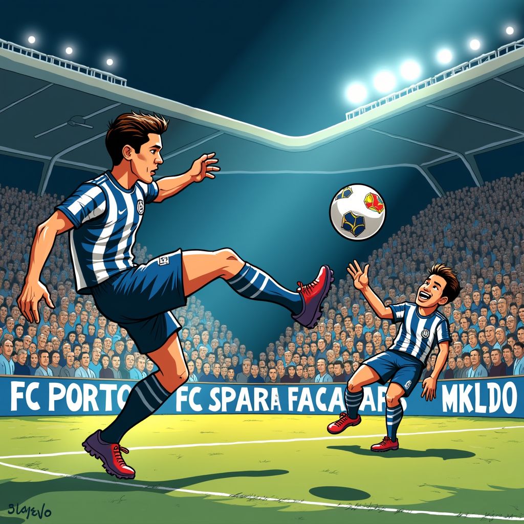 Porto's ongeslagen reeks breekt na gelukstreffer van Ekkelenkamp