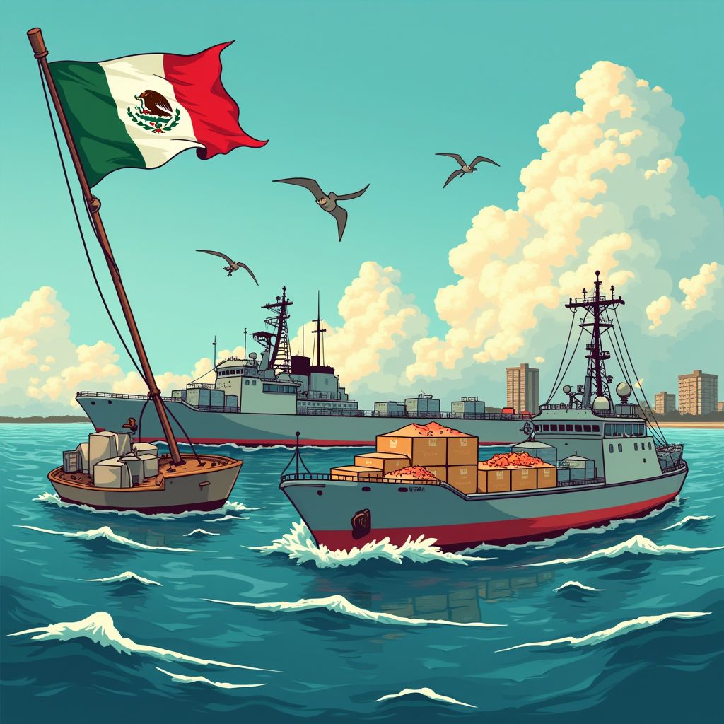 mexico draait oliekraan dicht naar cuba maar zendt 800 ton hulp