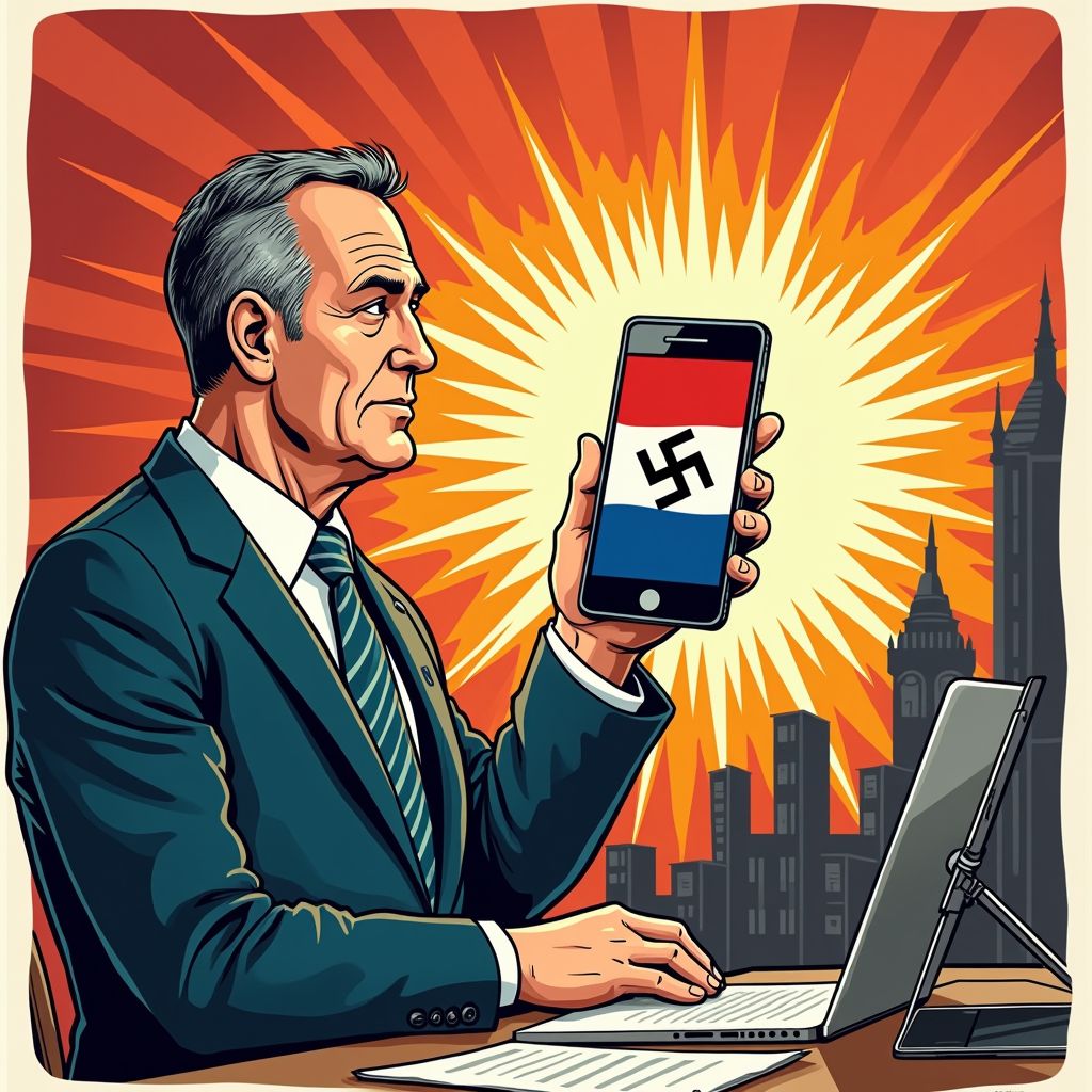 FvD-politicus definitief veroordeeld voor nazifoto van ministers