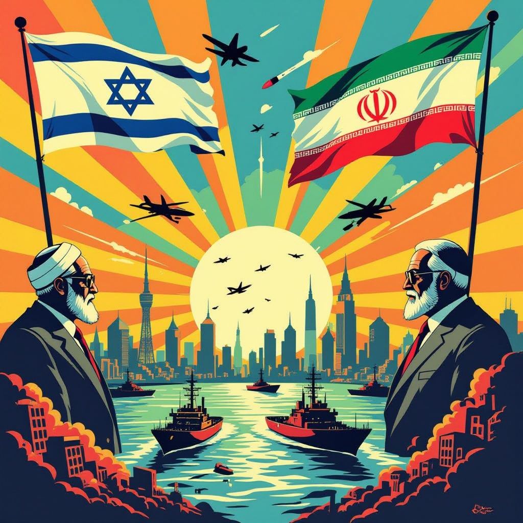 stilte na nieuwe escalatie: israel stopt aanvallen op iran terwijl vs ingrijpt in straat van hormuz