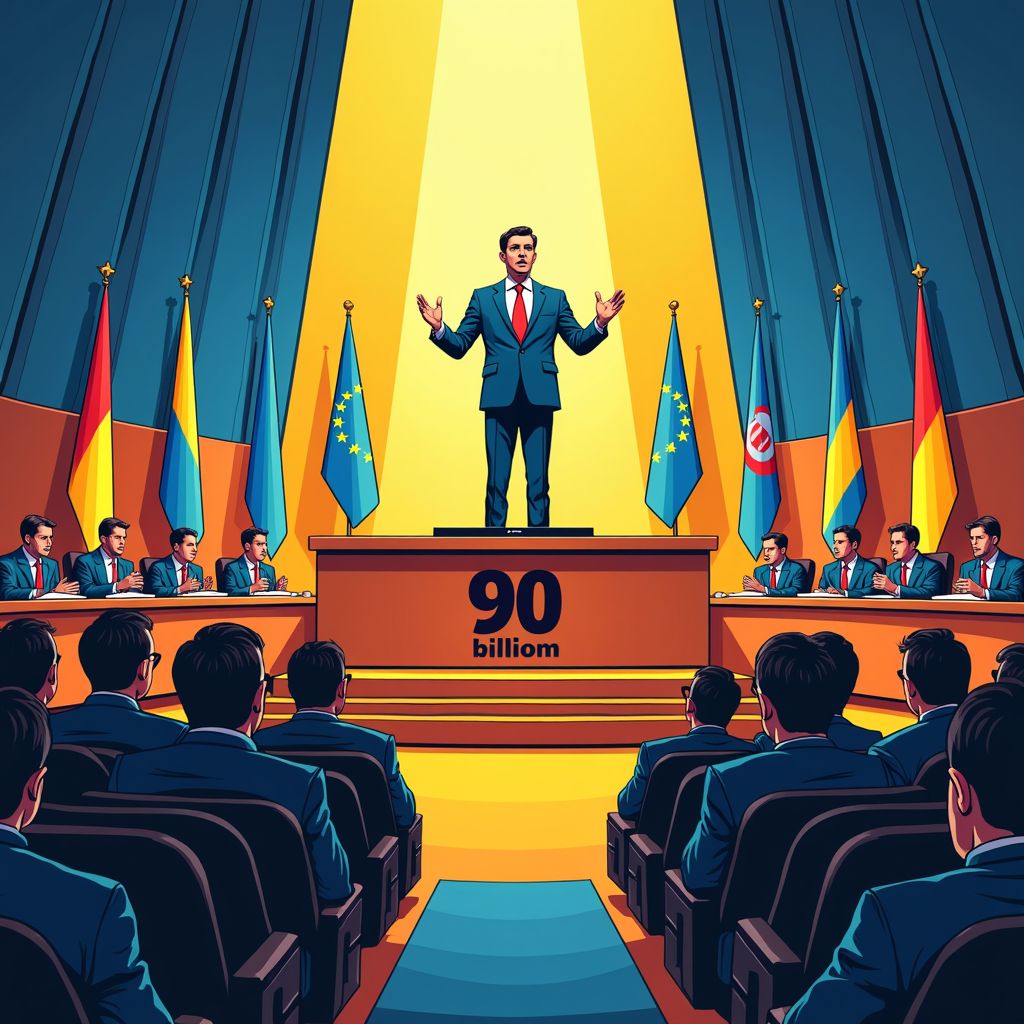 Zelensky pleit voor vast EU-tijdstip en steun van 90 miljard