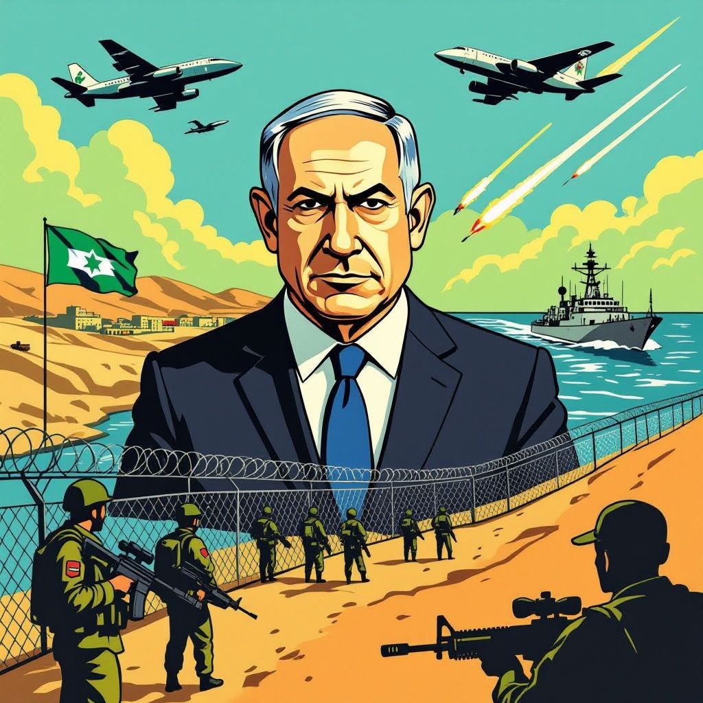 netanyahu: we blijven militair actief in libanon ondanks vs‑iranakkoord