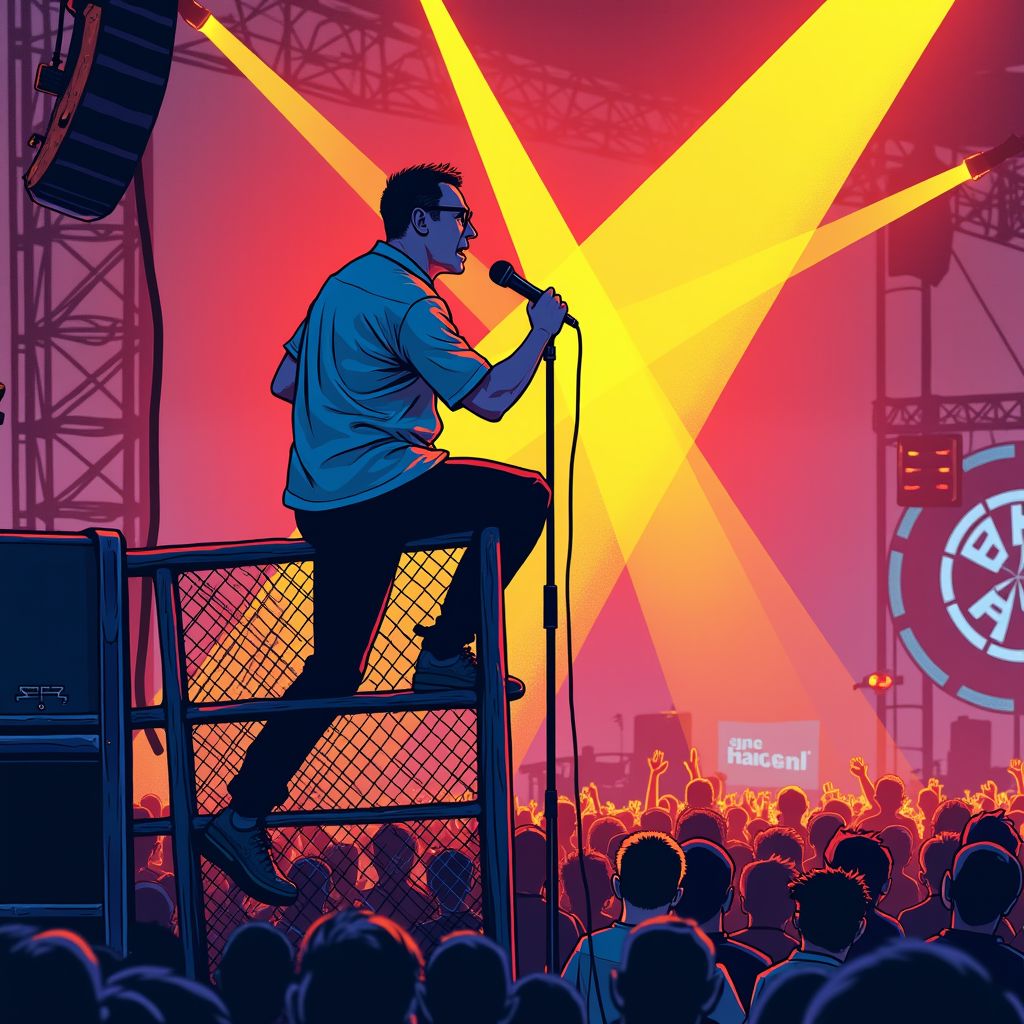 dartkampioen stapt op als zanger bij hardstylefestival