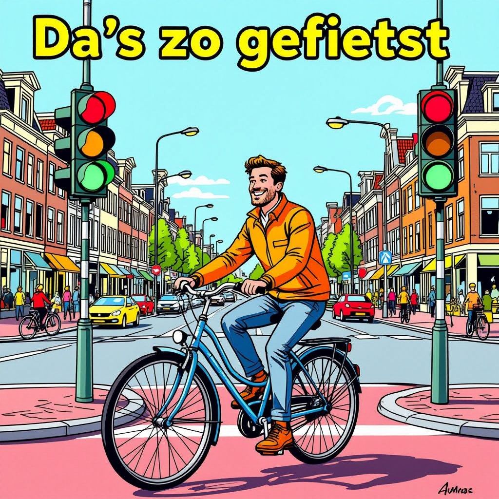 fietsers krijgen sneller groen licht via anonieme app-signalen