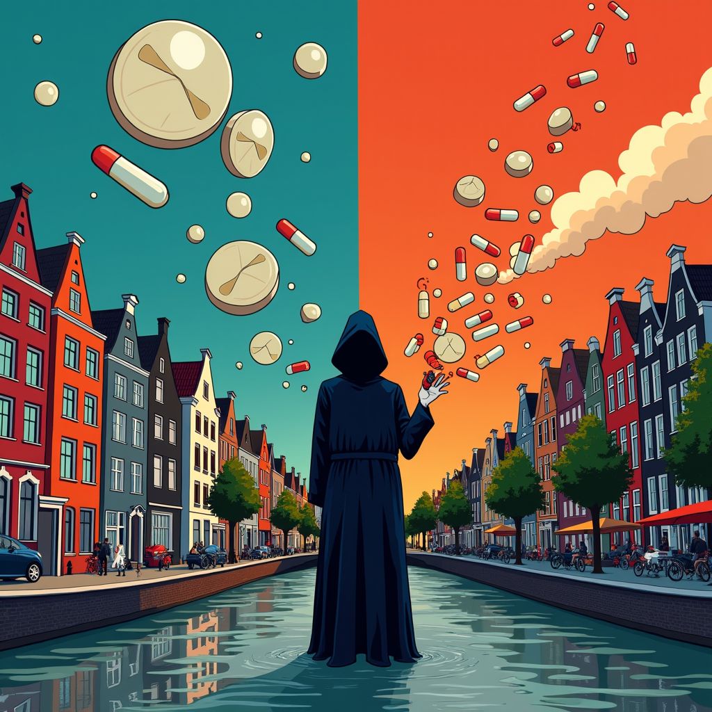 explosieve stijging van drugsdoden in nederland