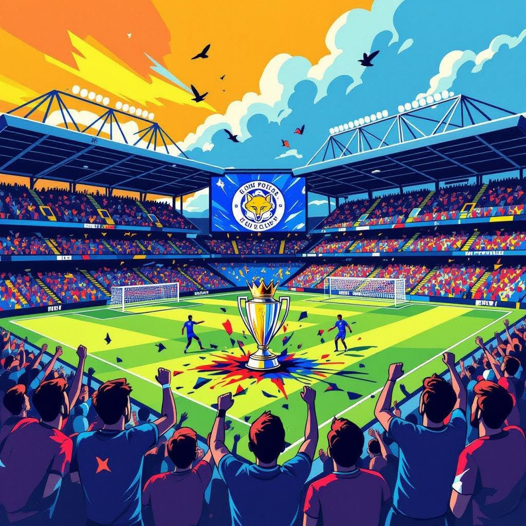 van kampioen tot chaos: leicester city degradeert naar league one