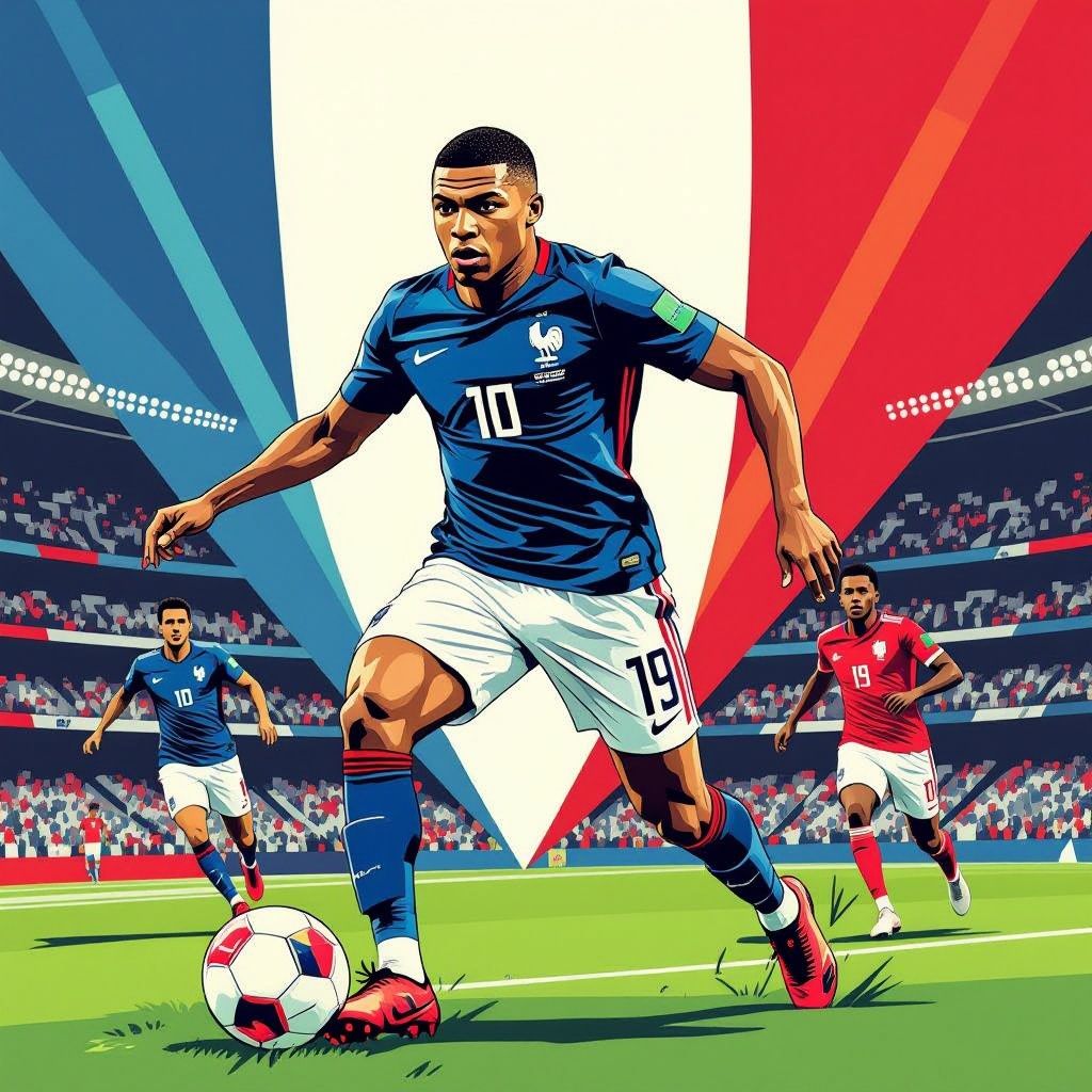mbappé leidt frankrijk in wereldbekerstart onder politieke spanning