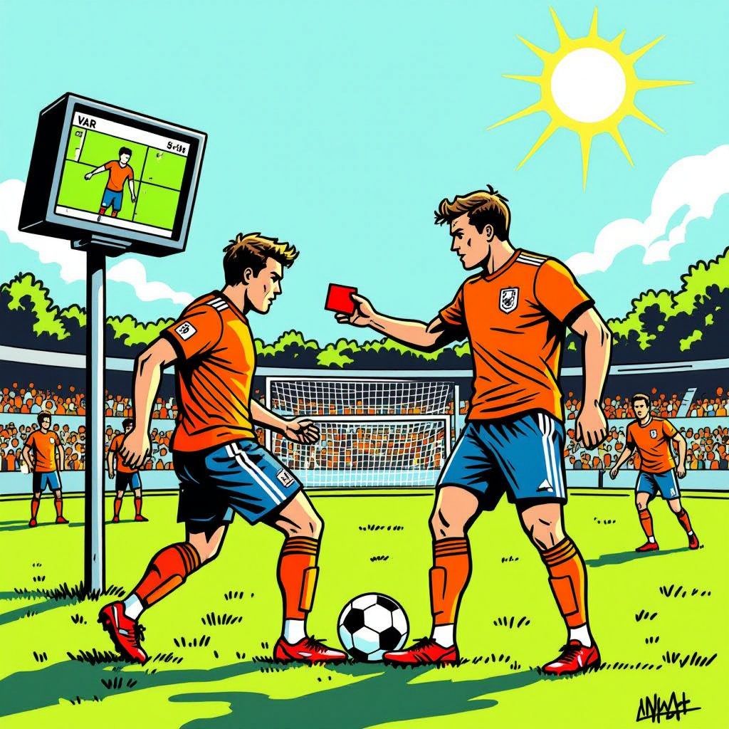 guus til ziet rood na handsbal in oefenwedstrijd