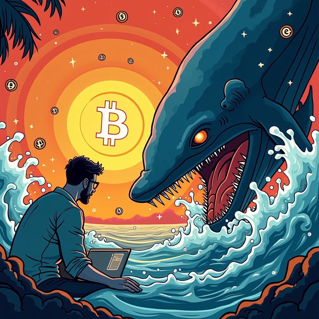 bitcoin zakt naar 68.000 dollar onder druk van whale-verkoop en afnemende liquiditeit