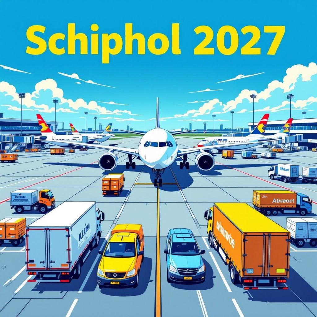 schiphol halveert aantal afhandelaars: drie bedrijven krijgen de klus vanaf 2027