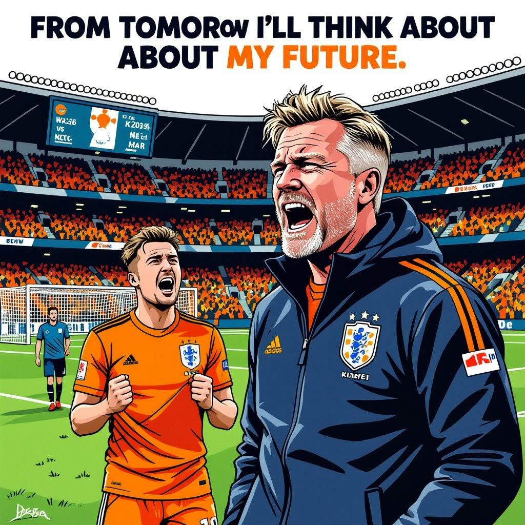 koeman zegt: vanaf morgen denk ik na over mijn toekomst