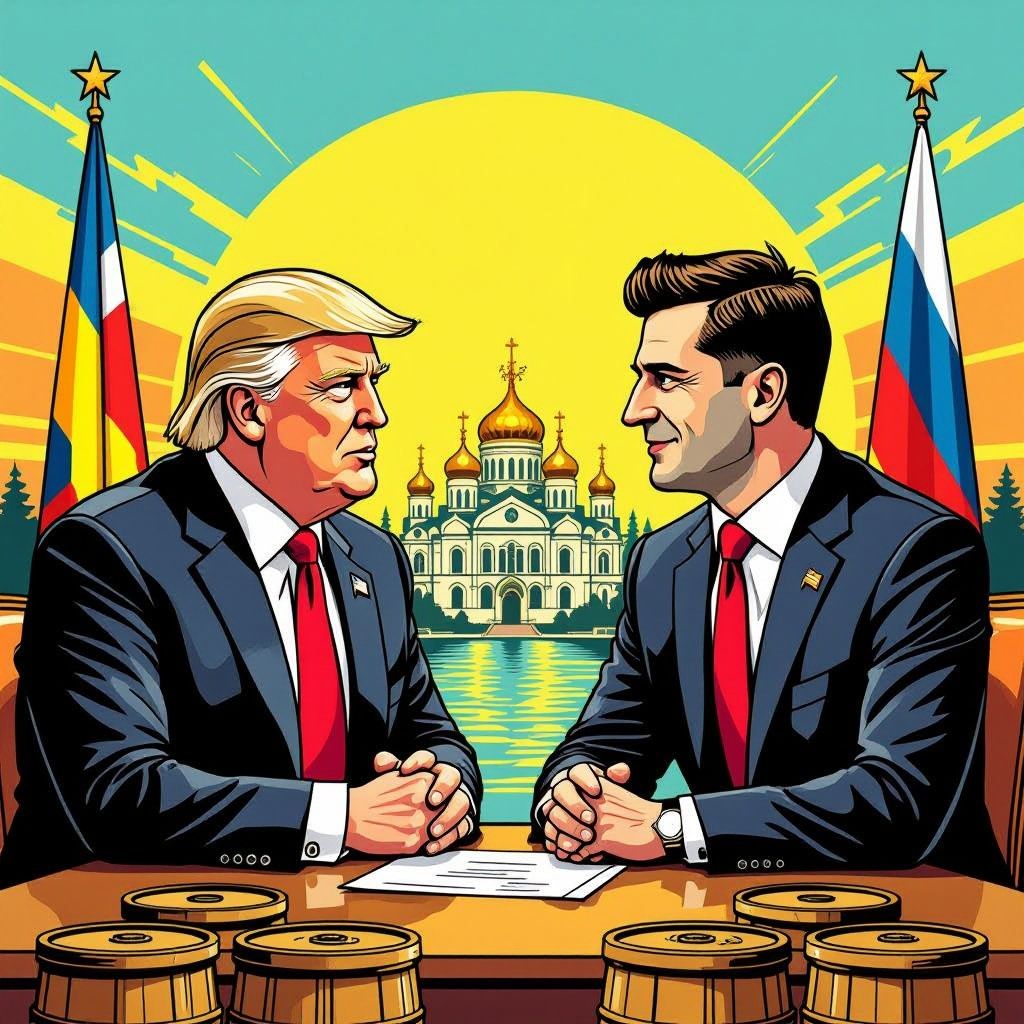 trump belooft zelensky nieuwe oliesancties tegen rusland tijdens g7-top