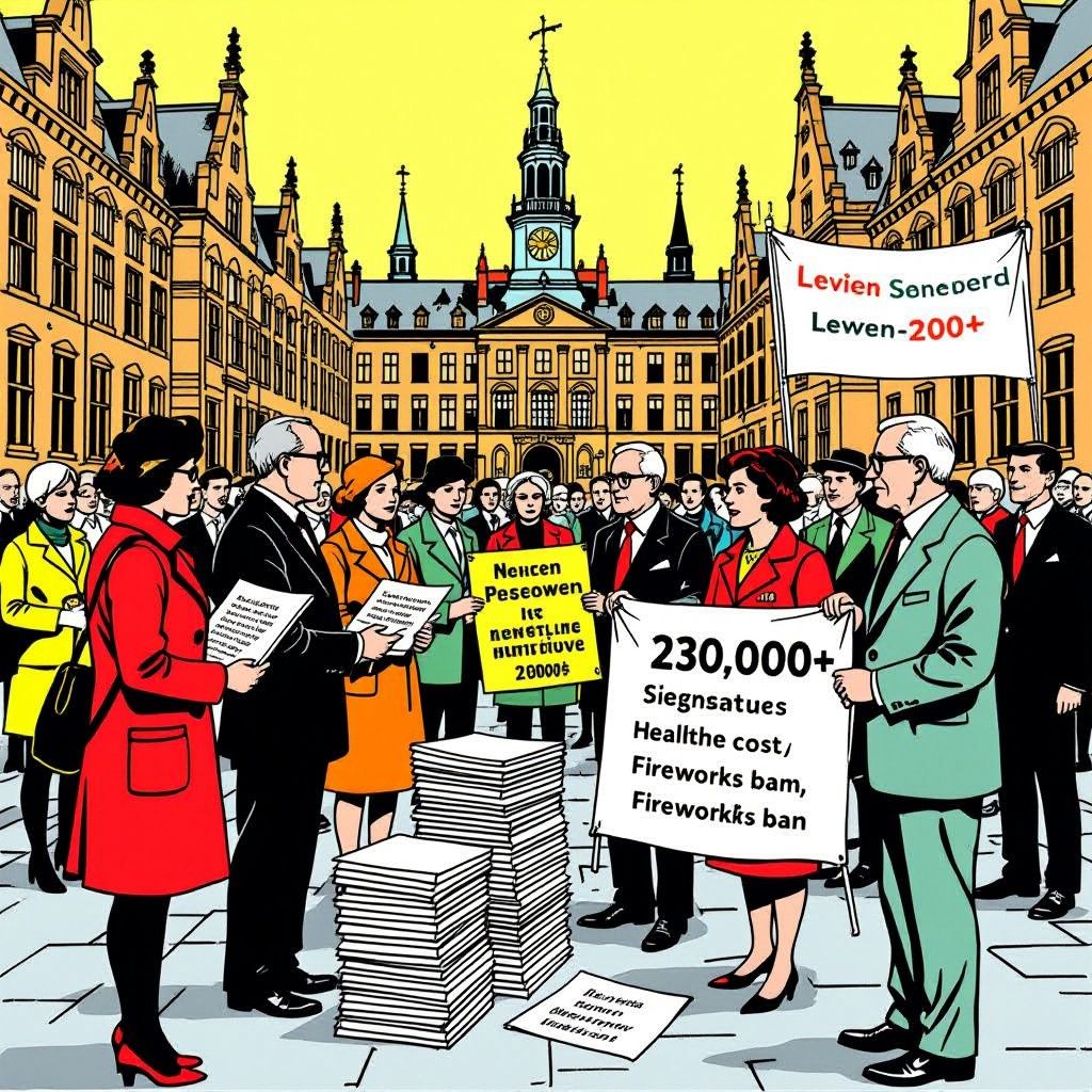 petitiesroute in den haag: zeven petities en één burgerinitiatief, Greenpeace met 230.000+