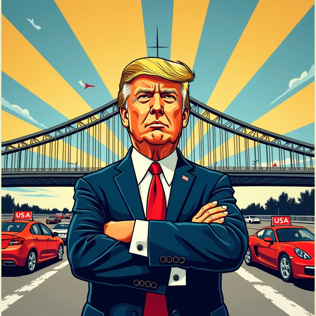 Trump zet Gordie Howe-brug onder druk met eis om compensatie